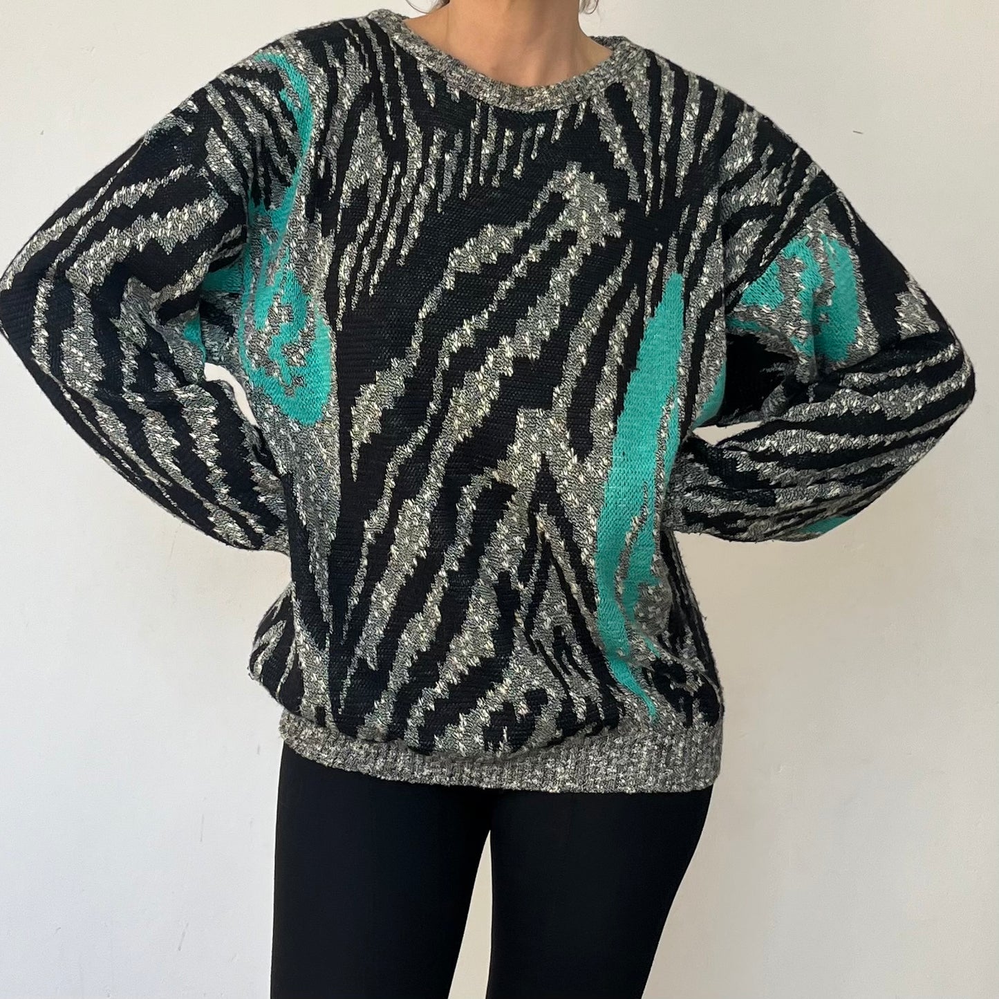 Vintage oversized Cotton Sweater