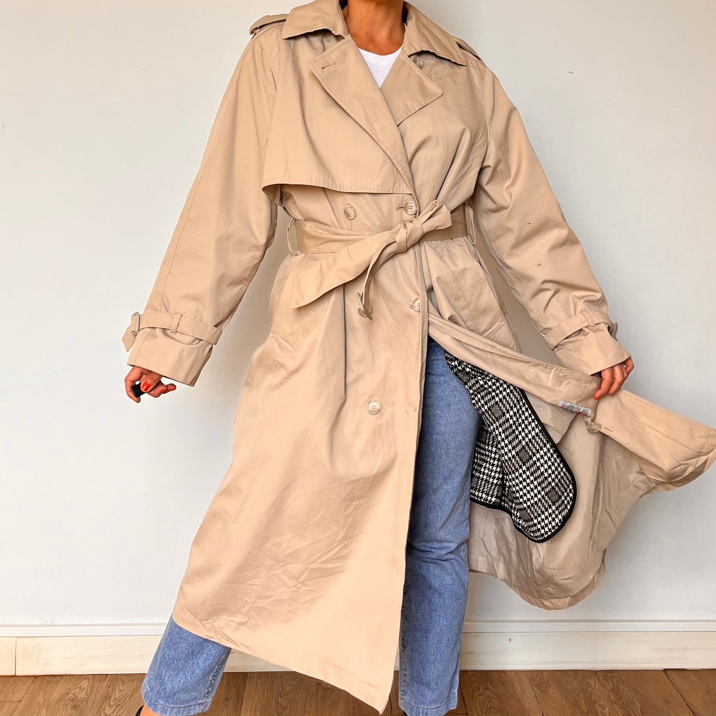 Vintage beige Trench Coat by London Fog