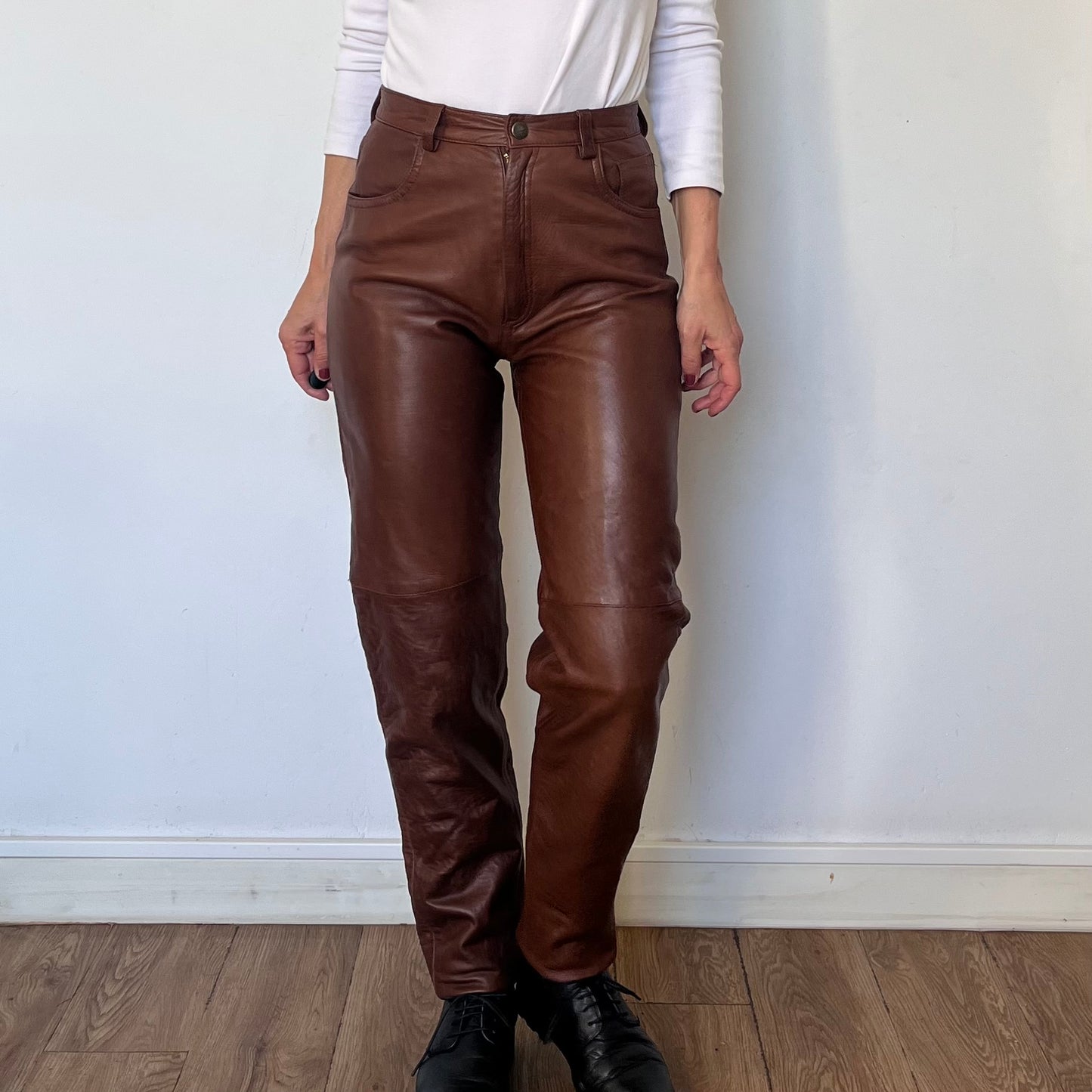 Brown Leather trousers