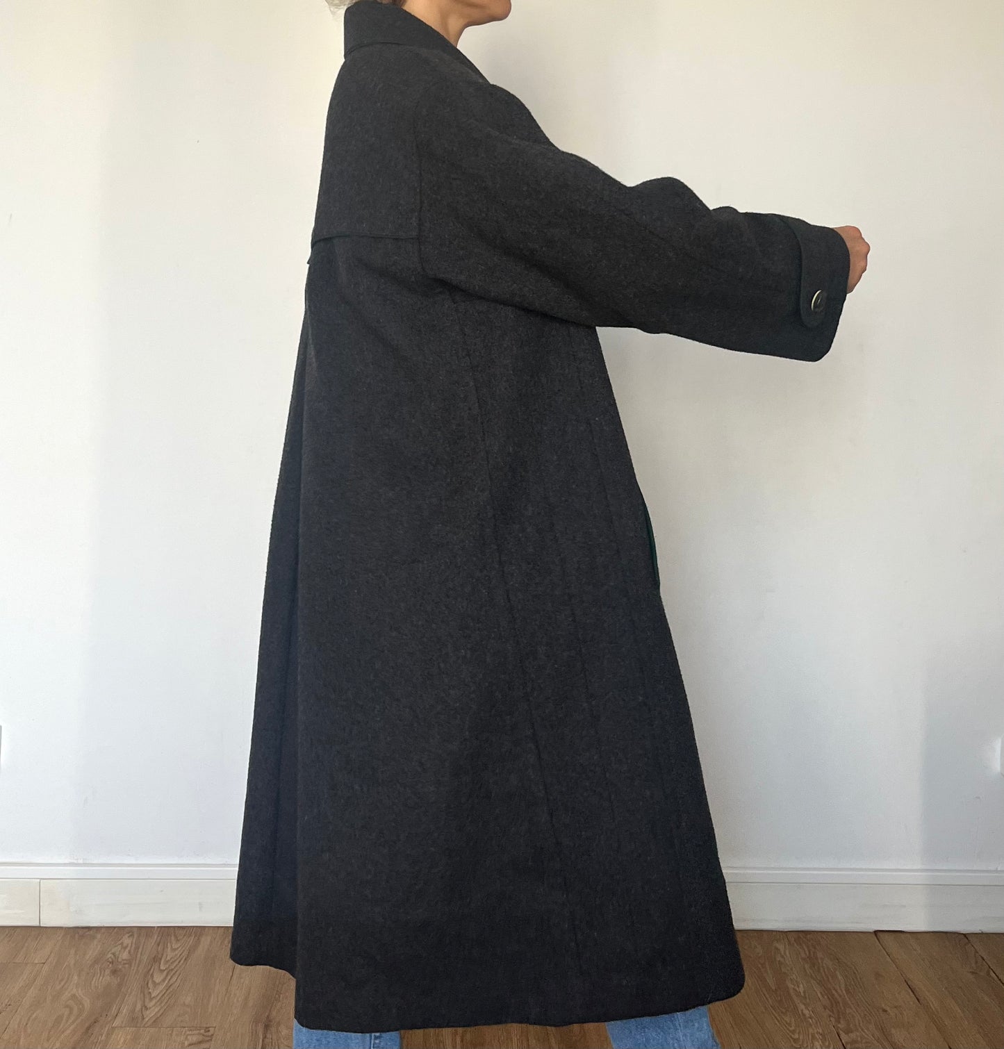Vintage Austrian Wool Long Coat