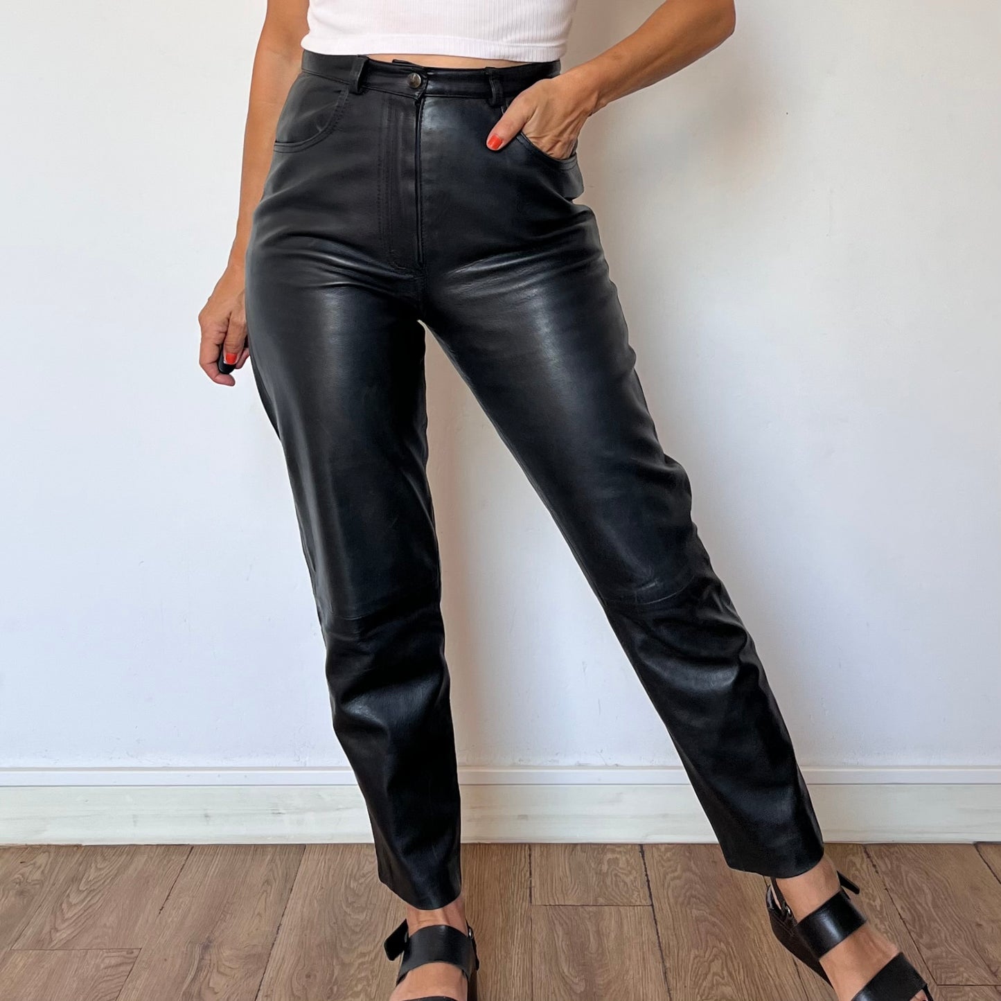 Black Leather trousers