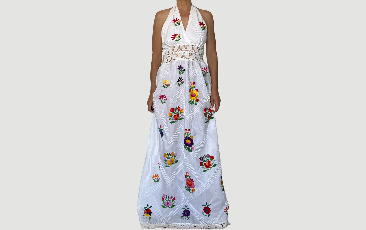 Mexican Embroidered Dress