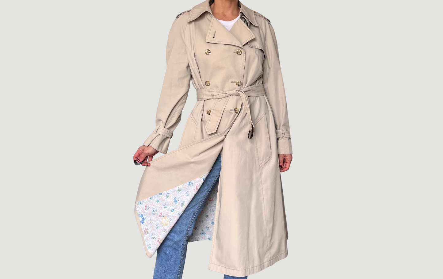 Vintage beige Trench Coat by London Fog