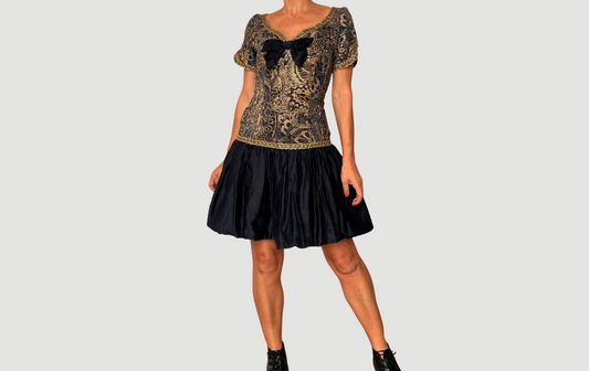 Vintage mini dress by Scott McClintock