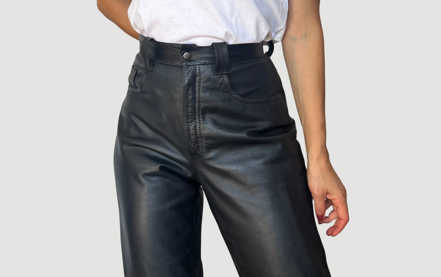 Black Leather trousers
