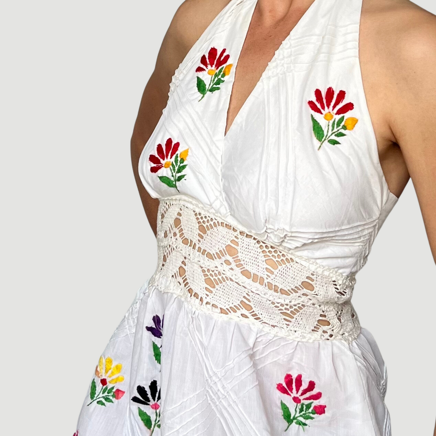 Mexican Embroidered Dress