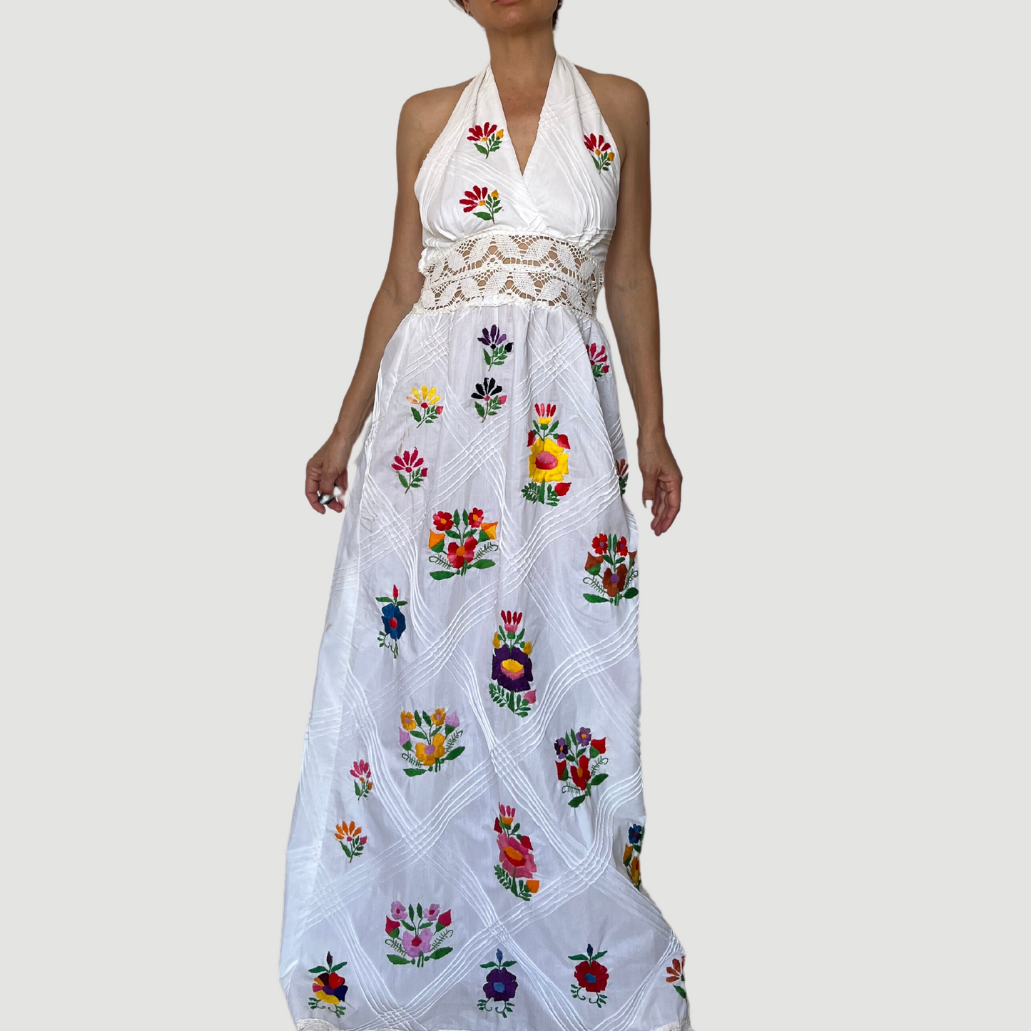 Mexican Embroidered Dress