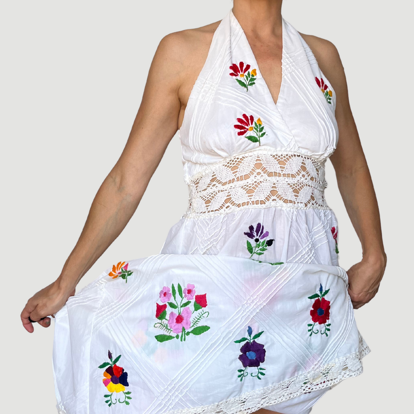 Mexican Embroidered Dress