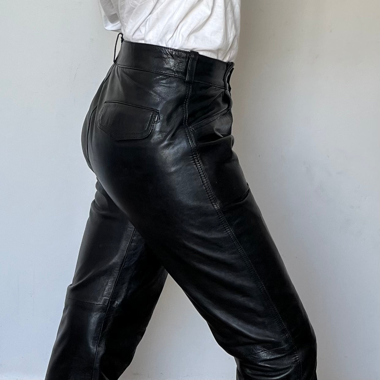 Black Leather trousers