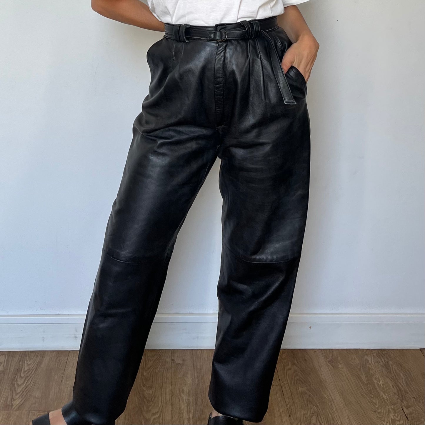 Black Leather trousers