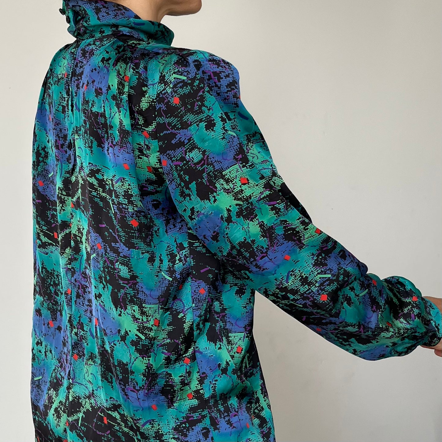 Vintage Abstract blouse by Nicola