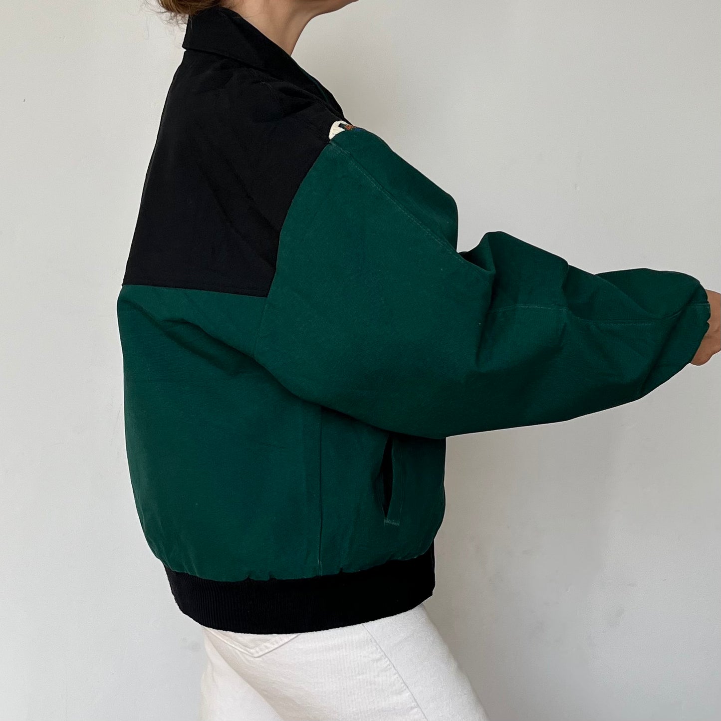 Vintage Ethnic Bomber Jacket