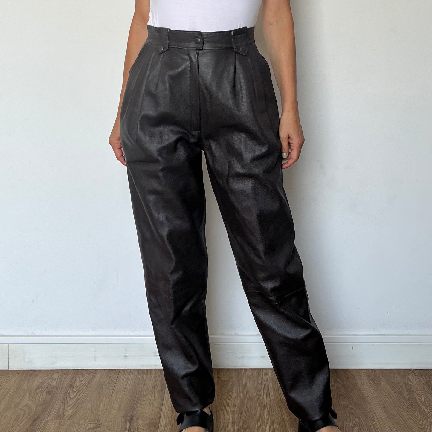 Brown Leather trousers