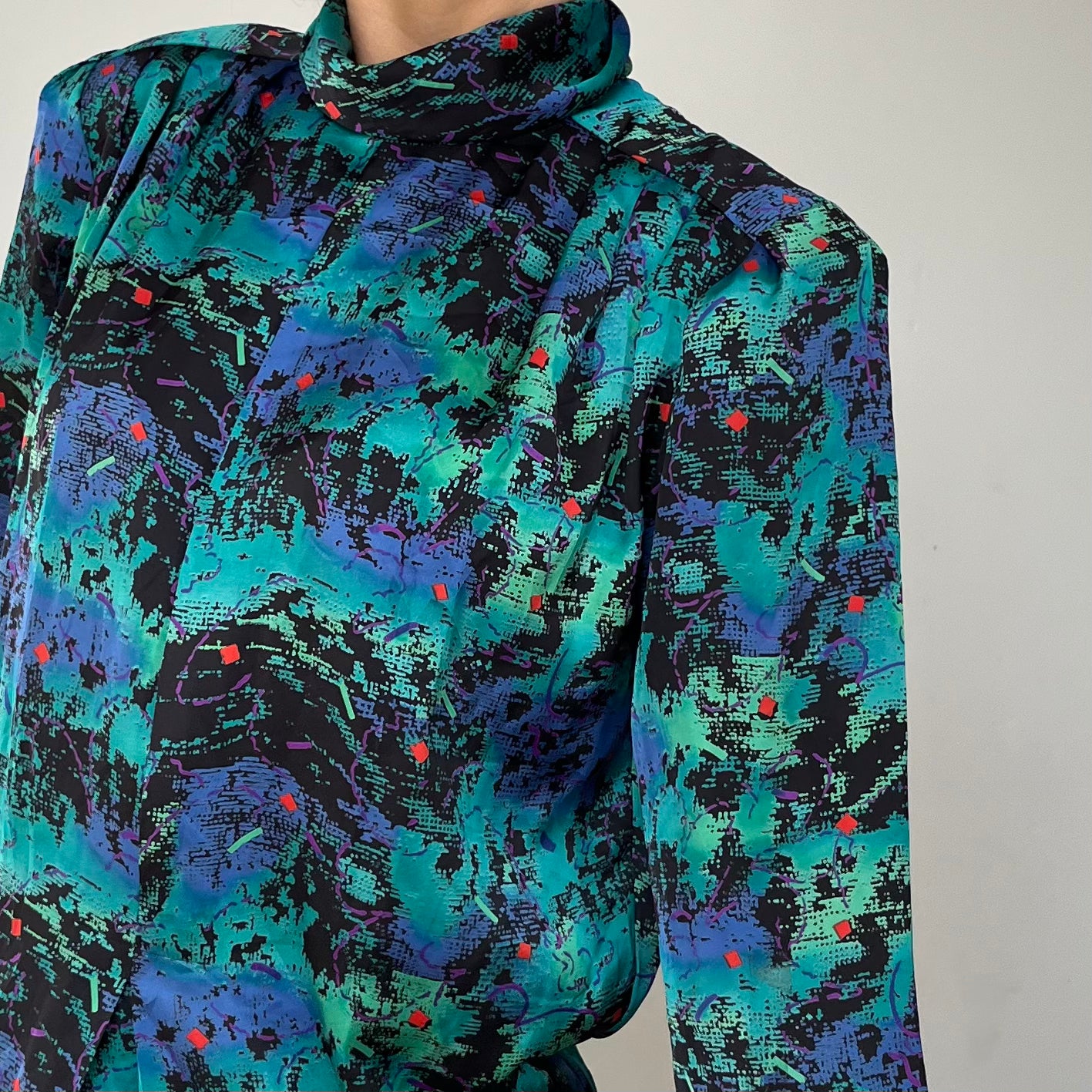Vintage Abstract blouse by Nicola
