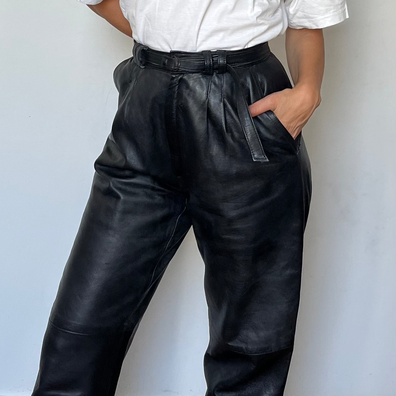 Black Leather trousers