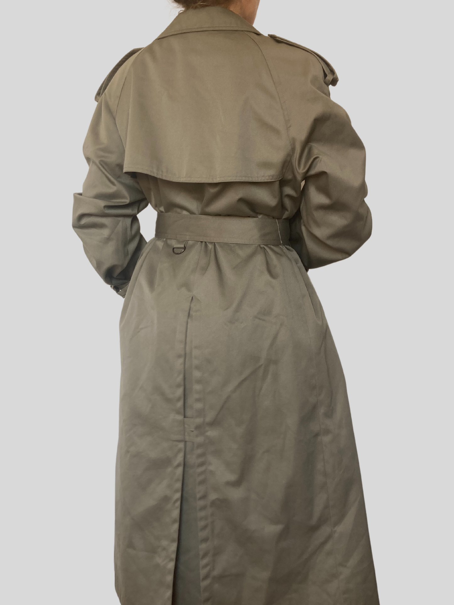Green Trench Coat