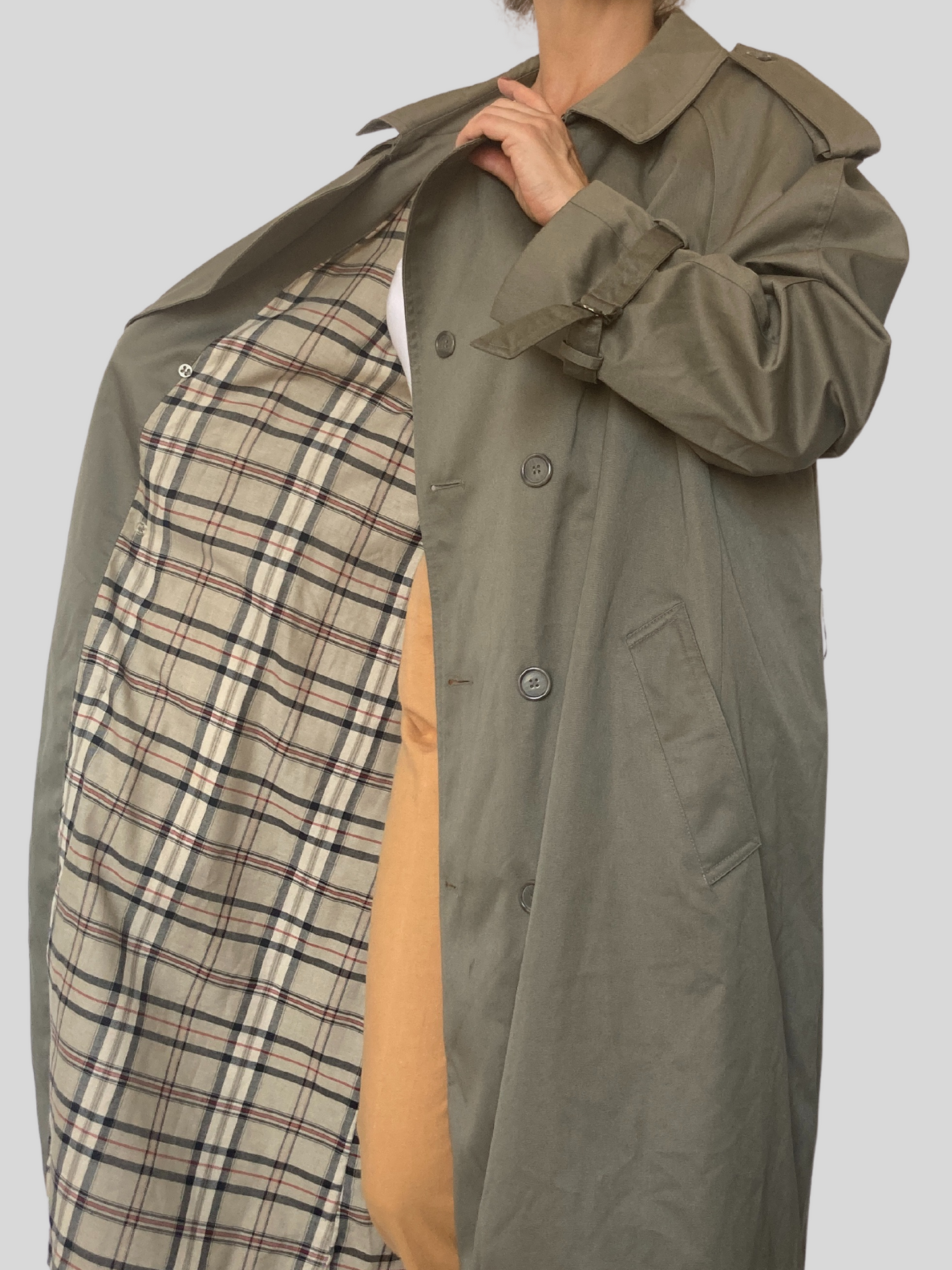 Green Trench Coat