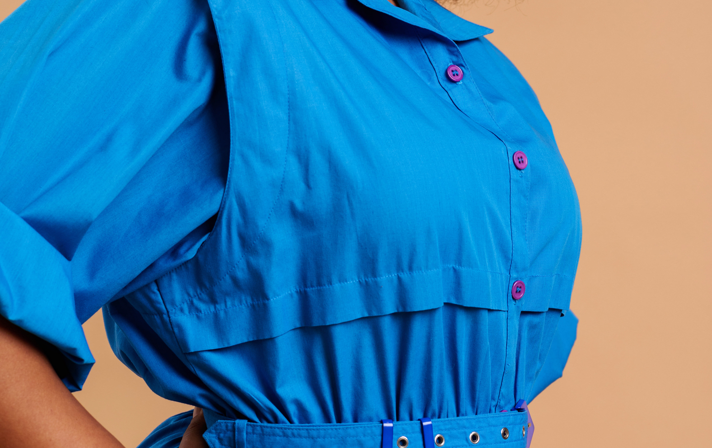 Blue Midi Dress