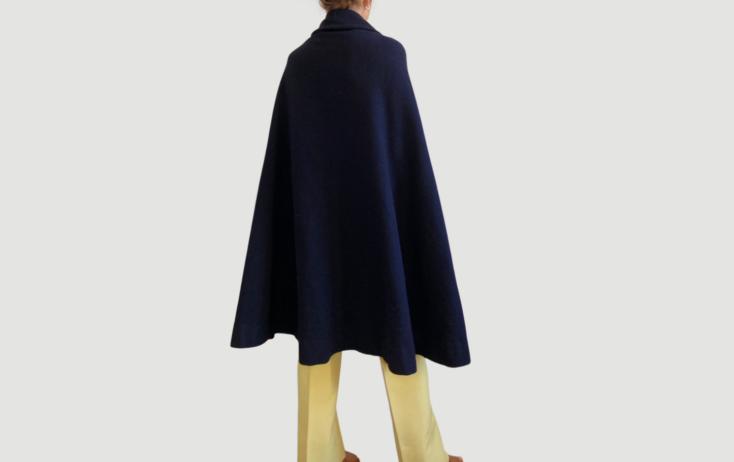 Blue Cape Coat