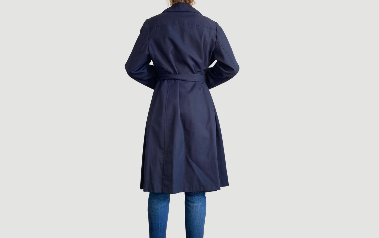 Blue Trench Coat