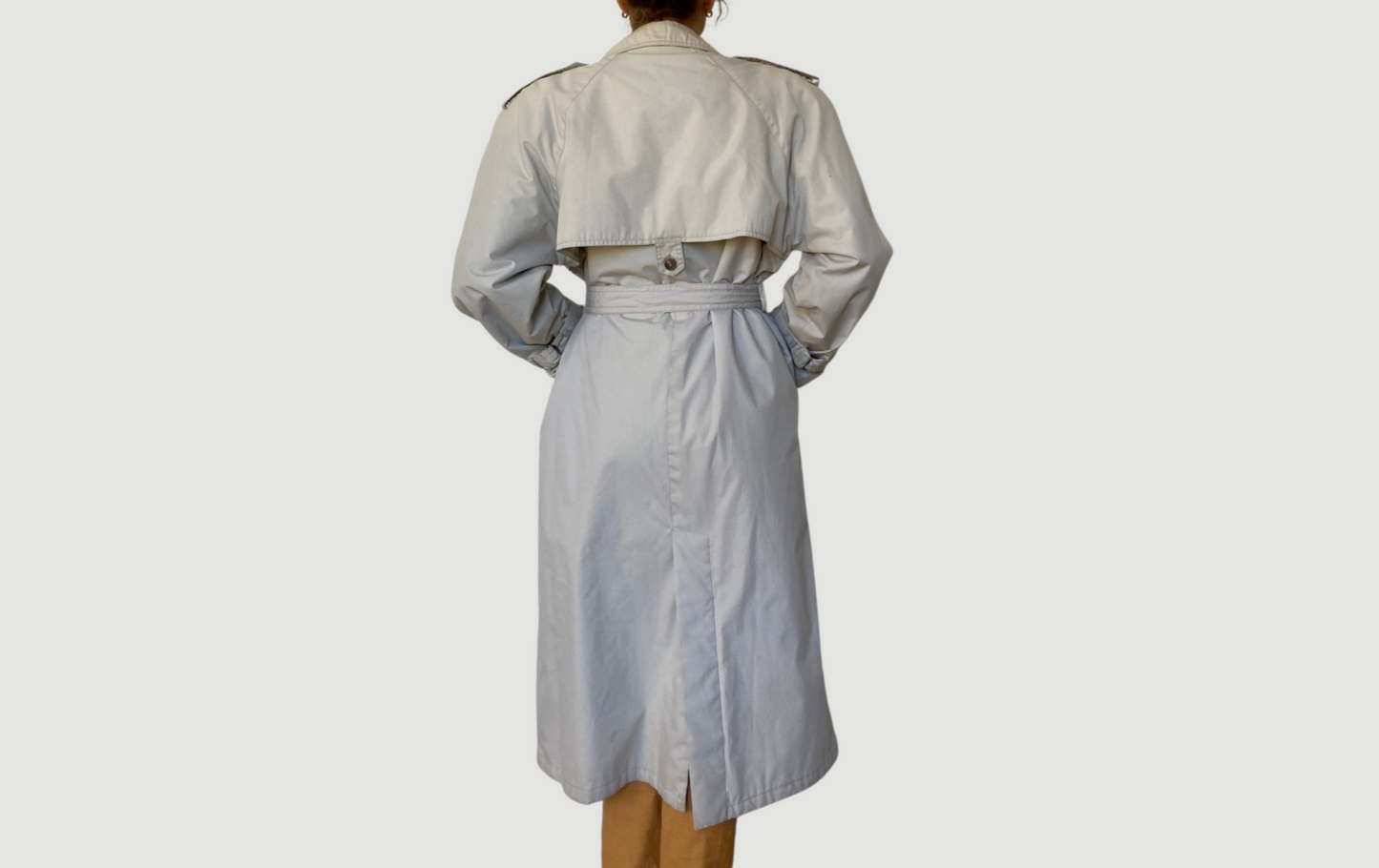Ivory Trench Coat