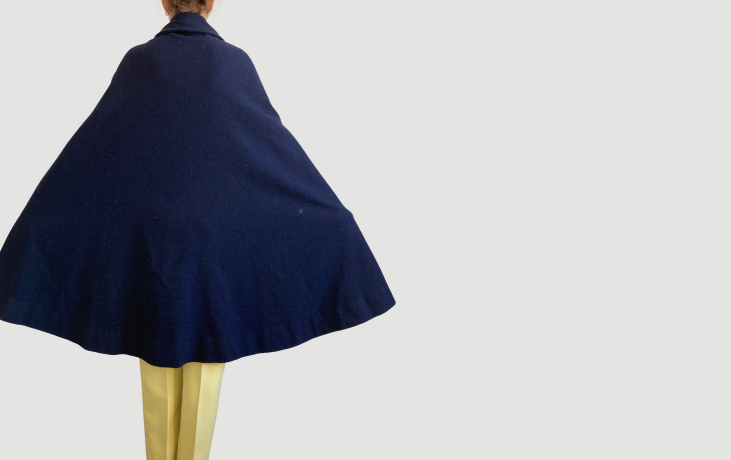 Blue Cape Coat