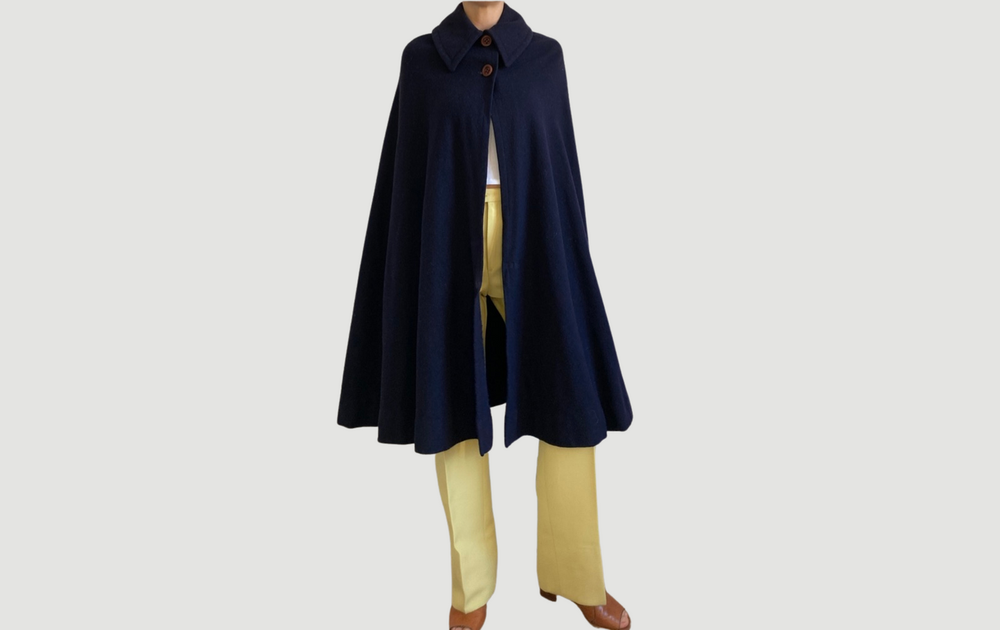 Blue Cape Coat