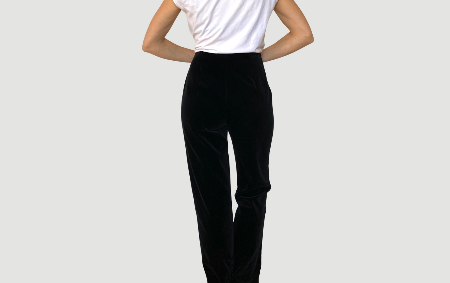 Black Velvet trousers