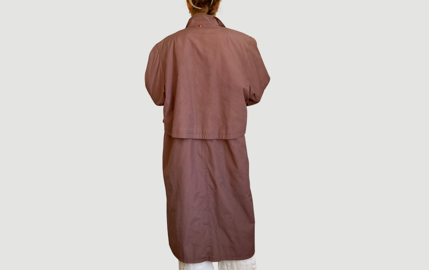 Rose Gold Trench Coat