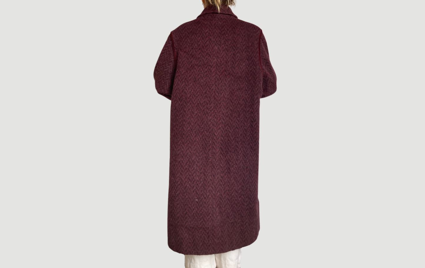 Wool Llama Long Coat
