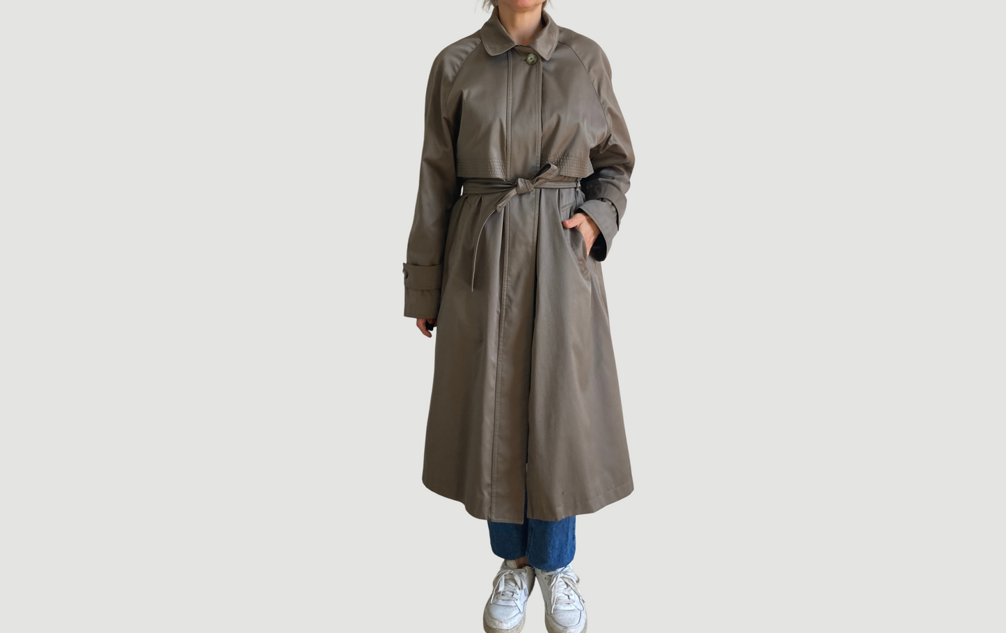 Grey Trench Coat