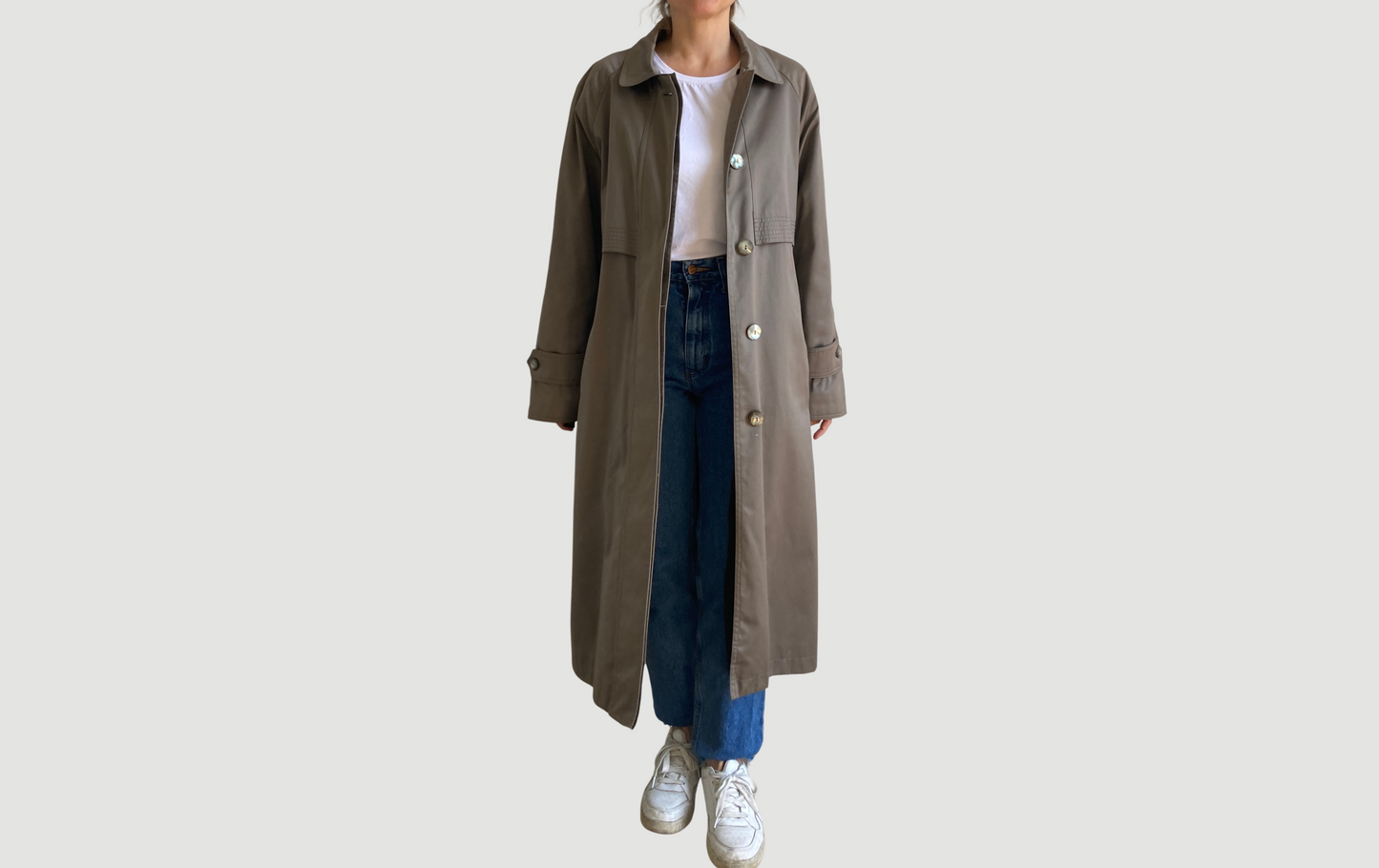 Grey Trench Coat