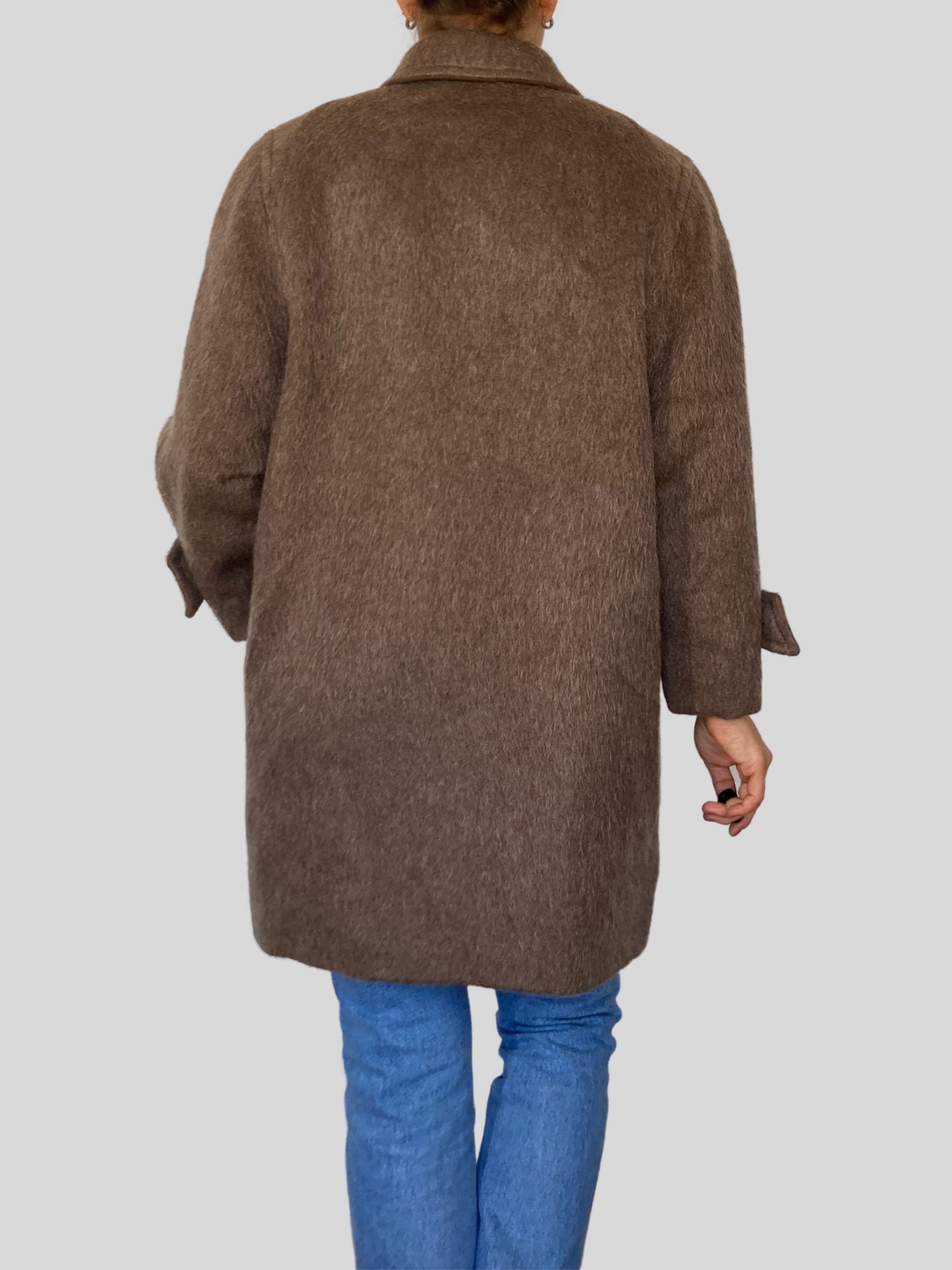 Llama Alpaca Mohair Wool Coat