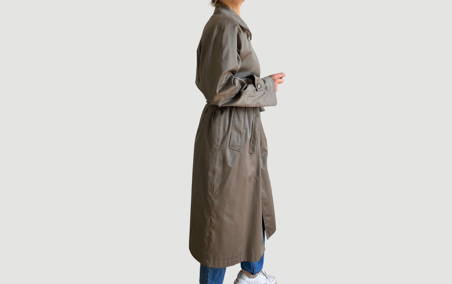 Grey Trench Coat