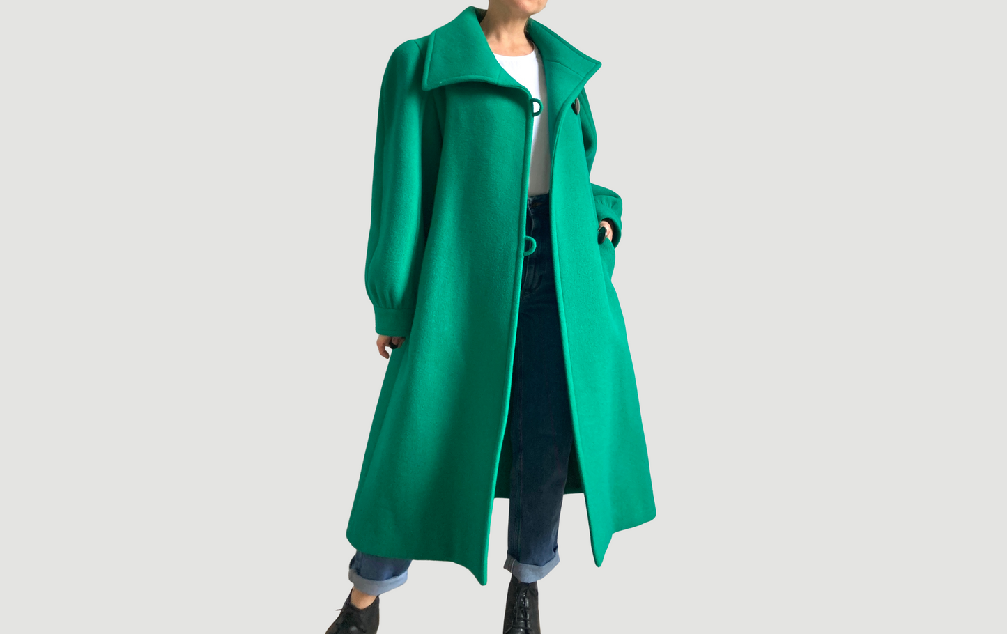 Green Long Coat