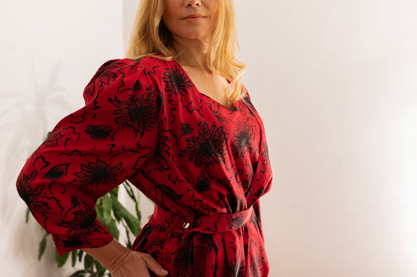 Vintage Black & Red dress