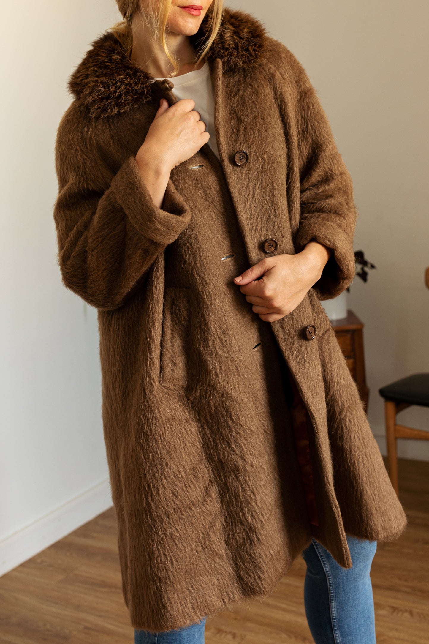Brown Fur Coat