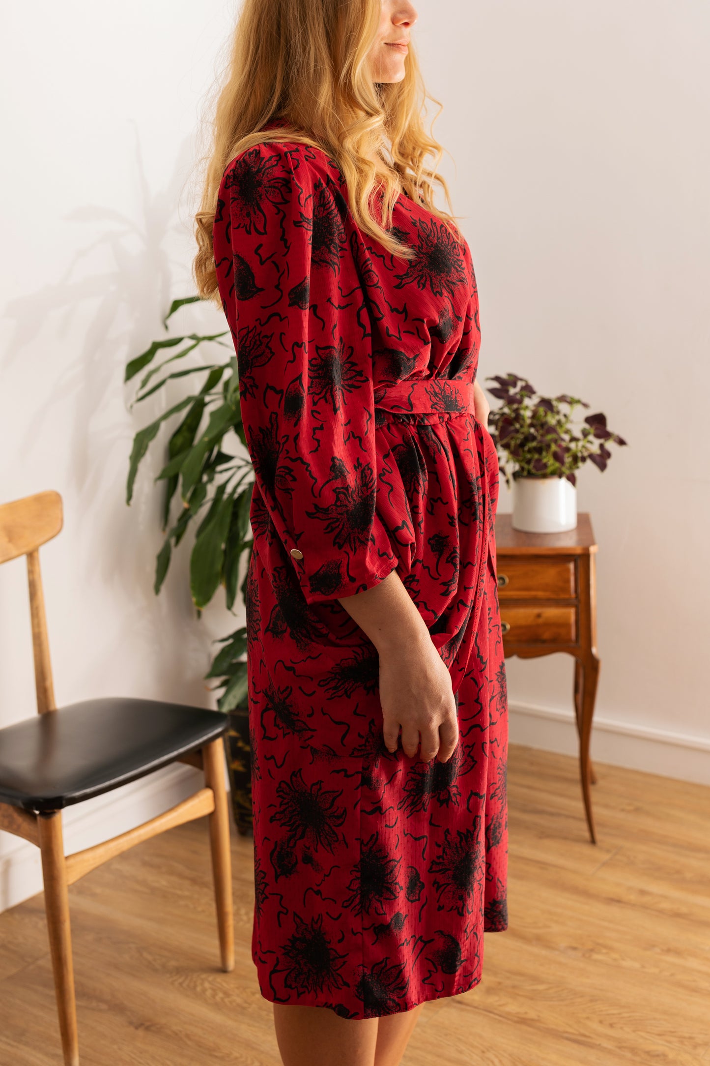 Vintage Black & Red dress