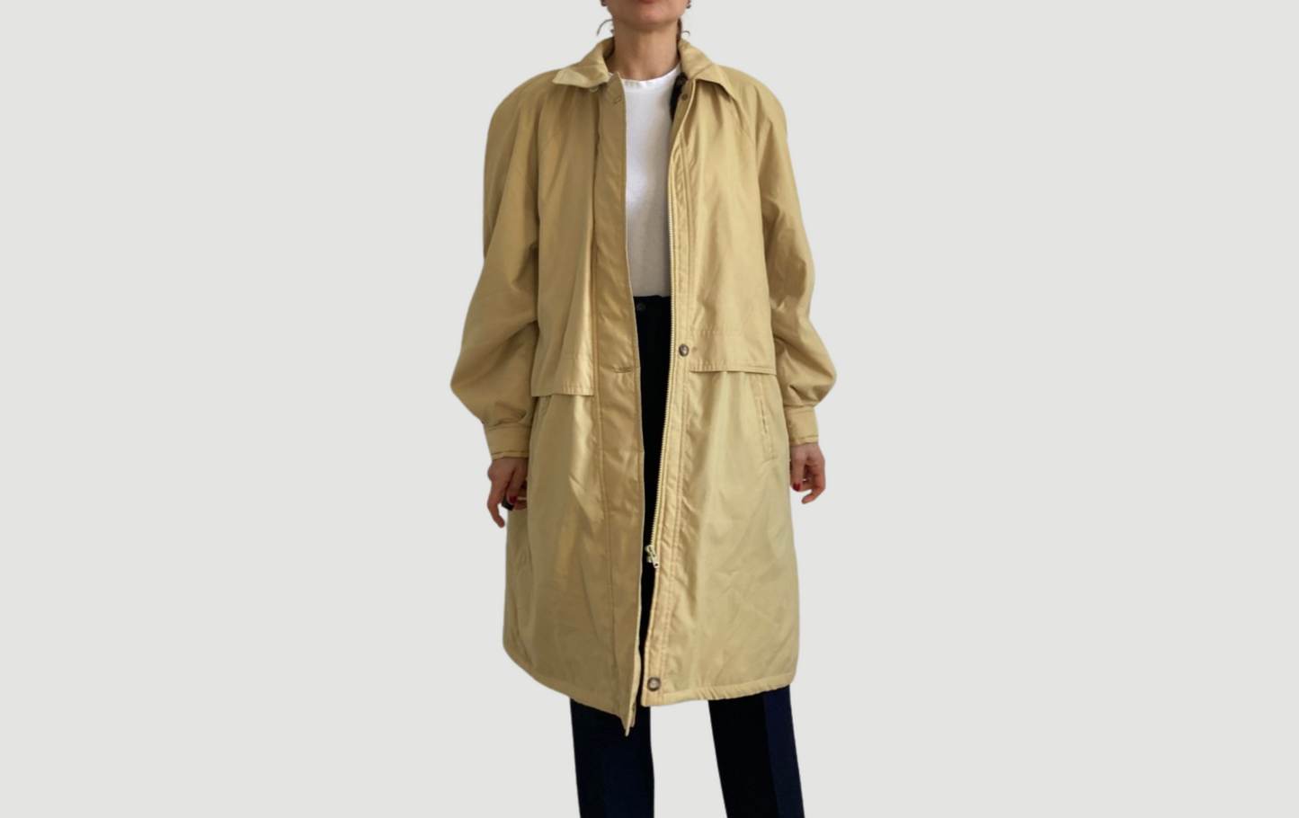 Mustard Trench Coat