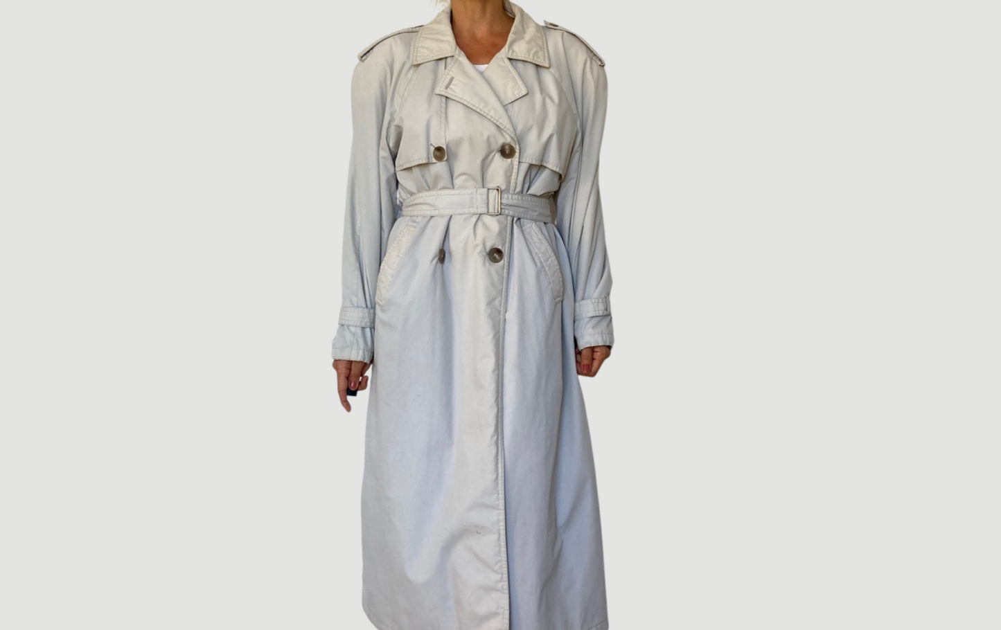 Ivory Trench Coat