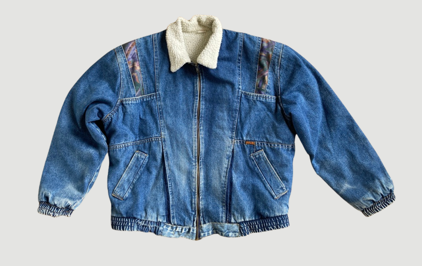 Sherpa denim Jacket