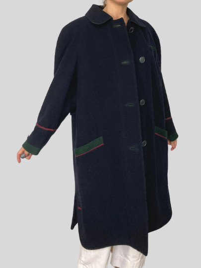 Cashmere Wool Long Coat