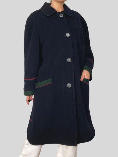 Cashmere Wool Long Coat