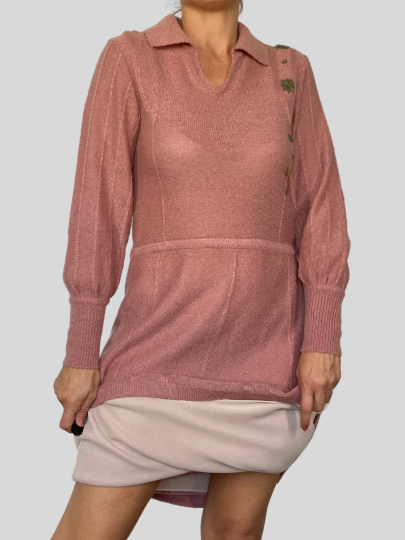 Wool Old Pink dress