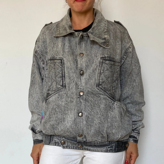 Sherpa denim jacket