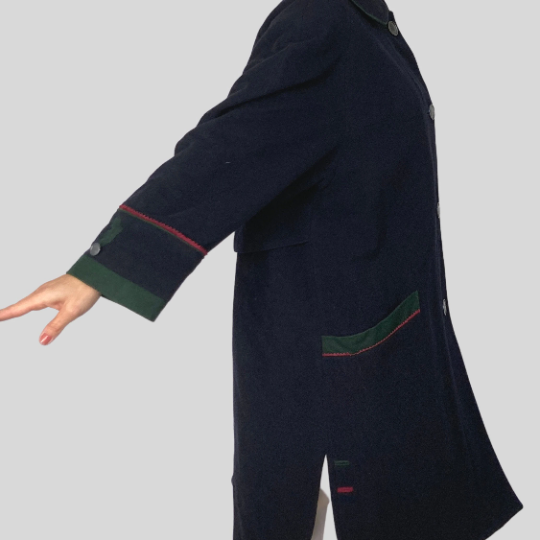 Cashmere Wool Long Coat