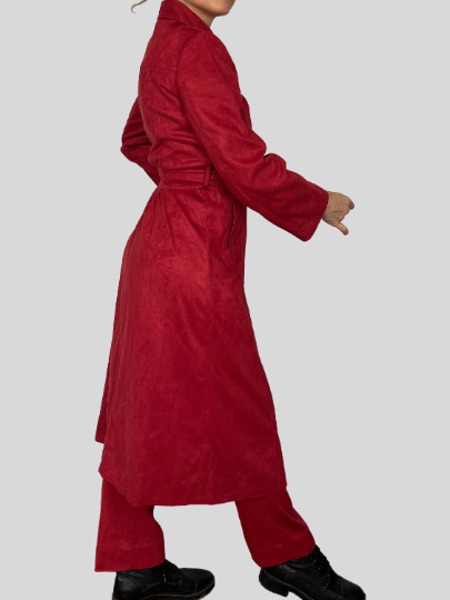 Vintage Two pieces Burgundy Suit