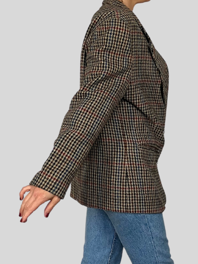Prince of Wales Wool Blazer