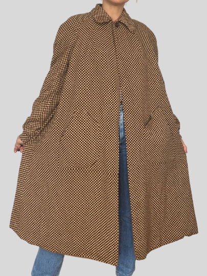 Reversible Long Trench Coat