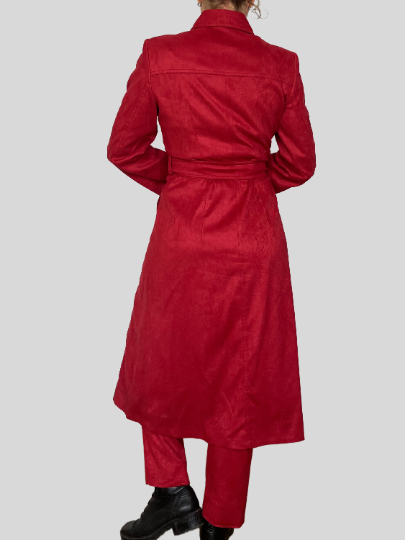 Vintage Two pieces Burgundy Suit
